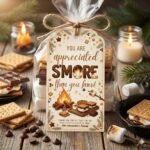 S'mores Gift Tag Editable Template - Printable Thank You