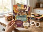 Retro Birthday Invitation - Vintage 70s 5th Birthday Template
