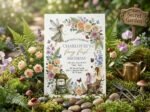 Fairy Birthday Invitation Template - Editable Canva Invite