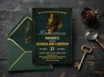 Halloween Invitation Template - Editable Canva Download