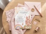 Princess Doll Invitation | Editable Birthday Party Invite