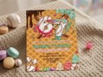 Baseball Birthday Invitation - Editable Canva Template