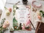 Birthday Invitation Template for Magical Garden Party