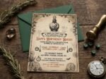 Halloween Birthday Invitation - Editable Witch Party Invite