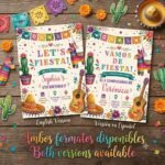Fiesta Birthday Invitation - Editable Mexican Party Invite