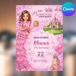 Golf Birthday Invitation - Editable Top Golf Party Invite