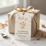 Baby Shower Thank You Card - Editable Digital Download